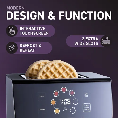 Tostadora Inteligente Inspirex Con Pantalla Táctil 2 Reban