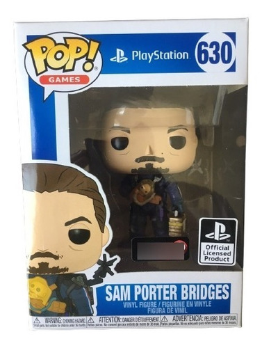 Funko De Playstation Sam Porter 100% Original Caja 10/10