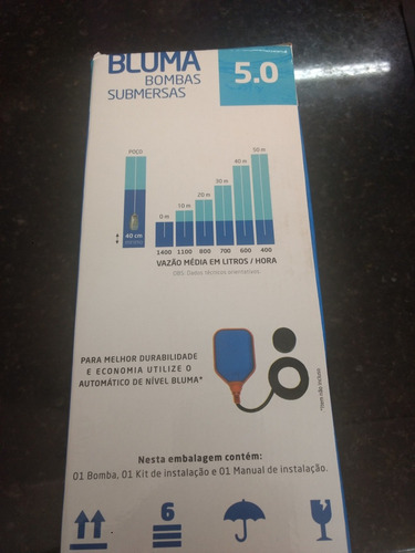 Bomba Submersa Vibratória Fe 500 127 Volts