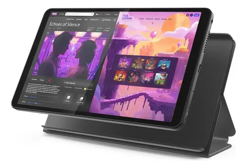 Lenovo Tab One 8.7インチ Androidタブレット本体 Tablet Lenovo Tab One 8,7 | 4 Gb+64 Gb | Funda Gris Luna