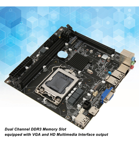 Yy Placa Madre De Computadora Lga1155 Ddr3 Doble Canal