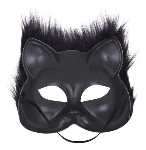 Máscara De Halloween Masquerade Props Animal Half Face Para