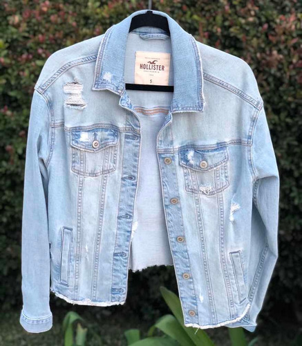 Campera De Jean Hollister Original