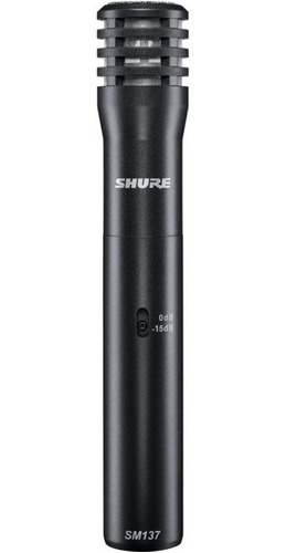 Shure Sm137 Lc Microfono Condenser Cardioide Instrumento