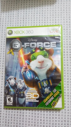 Xbox 360  G Force (no Legó,crash,marvel,mortal,gta,metal)