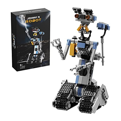 Set De Bloques De Construcción Del Robot Johnny 5, Mod...