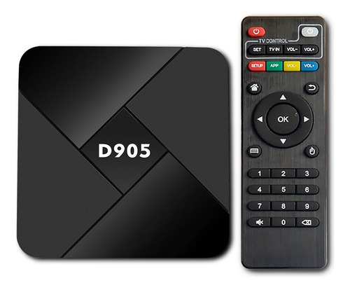 4k Hd Tv Box D905 Reproductor De Android Juegos De Caja De H