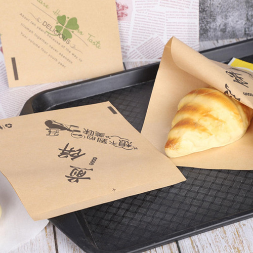4 X 100 Piezas Bolsa De Sándwich De Hamburguesa Bolsa De A