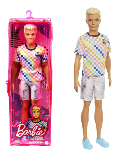 Muñeco Barbie Ken Malibu Fashionista Mattel Grb90