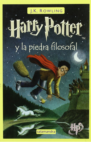 Book : Harry Potter Y La Piedra Filosofal - J. K. Rowling