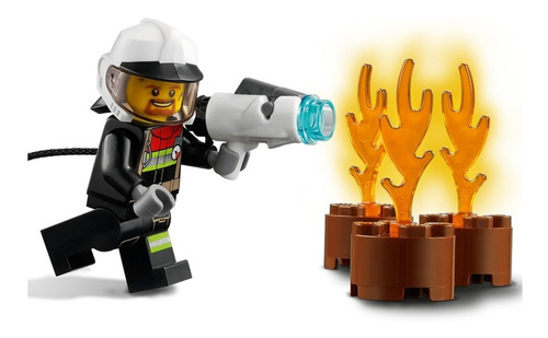 Imagen 4 de 5 de Lego® City - Furgoneta De Asistencia De Bomberos (60279) Cantidad De Piezas 87