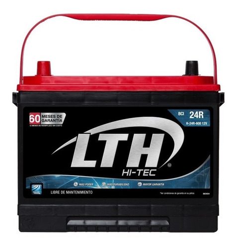 Bateria Lth Hi-tec Honda Odyssey 2008 - H-24r-600