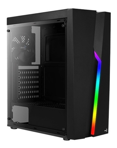 Chasis Aerocool Bolt Rgb + Fuente Aerocool Vx 500w