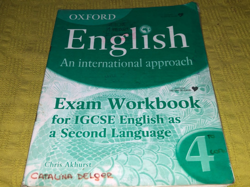 English An Itnernational Approach 4 Workbook - Oxford