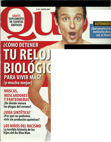 Revista Quo: Tu Reloj Biológico | No. 94 | Agosto 2005