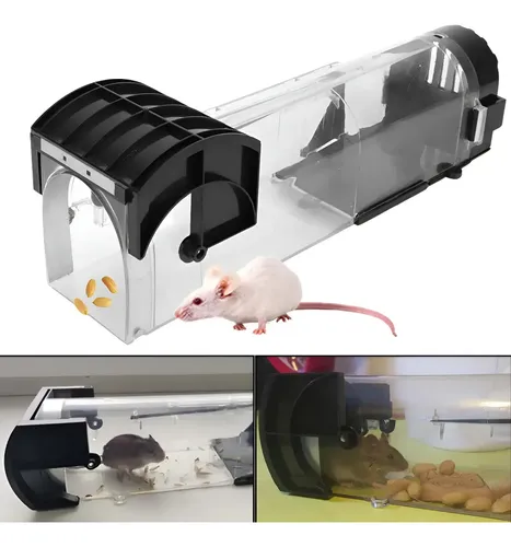 Pvc Ratonera Ratonera De Plástico Trampa Ecológica Para Ratones Vivos | Cuotas sin ...