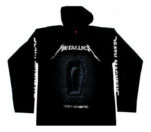 Metallica Magnetic Polo Capucha Small [rockoutlet] Remate