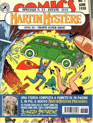 Martin Mystere Speciale 33 - Sbe - Bonellihq Cx108 V20
