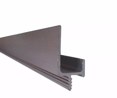 Imagen 3 de 5 de Perfil De Aluminio Tirador Cuadrado 18mm Perfilería Cocina
