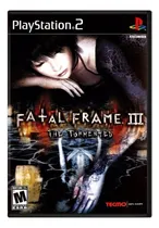 Comprar Fatal Frame 3: The Tormented - Ps2 Original Lacrado