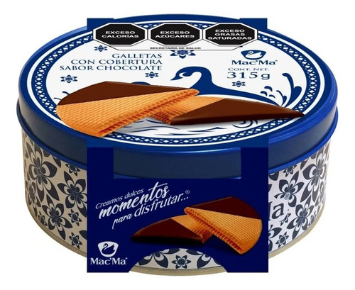 Abanico Macma Cisnes De Chocolate Sin Sal 315 g