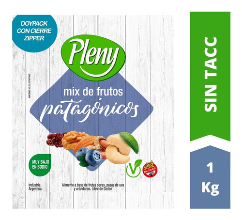 Mix De Frutas Secas Patagónicas Pleny X 1 Kg - Sin Tacc