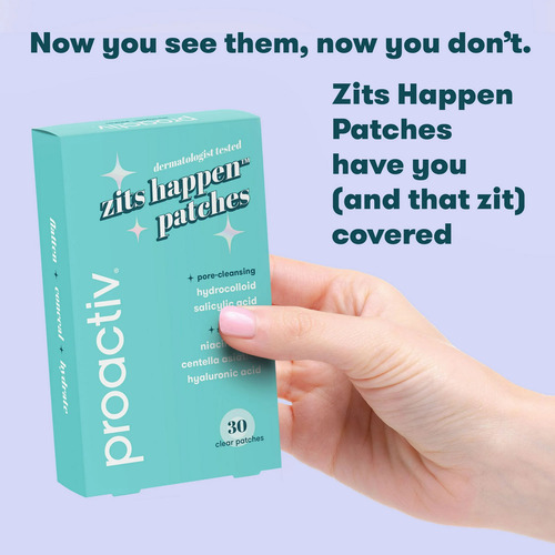 Parches Proactiv Zits Happen Patches 30pz Americano Todo Tipo De Piel Día/noche