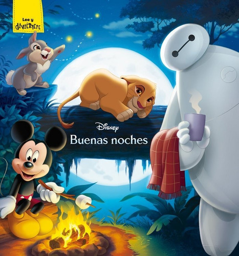 Disney. Buenas Noches, De Disney. Editorial Libros Disney, Tapa Dura En Español