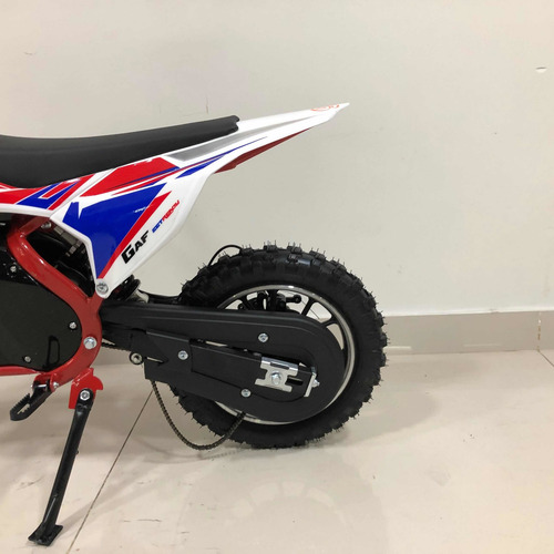 Imagen 4 de 15 de Gaf Minicross Electrica Mini Moto Croos Niños 0km Pitbike 50