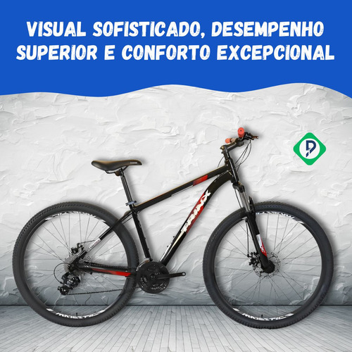 Imagem 2 de 8 de Bike Trinx M100 Max 19 Shimano Tourney Freio Disco Mecânico