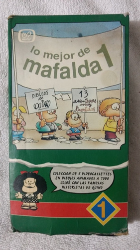 Video Cassette Beta Lo Mejor De Mafalda 1  Oportunidad..!!