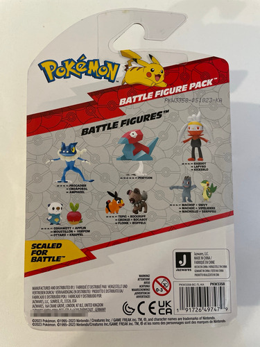 Pikachu Y Sprigatito Pokemon Spirigatito Battle Figure Pack (Usado)