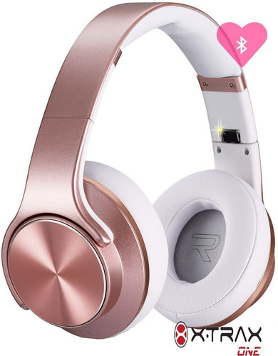 Headphone Bluetooth Sem Fio Feminino Cartão Sd Rádio Fm