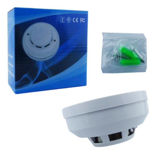 Alarma Detector De Humo New Con Sensor A Pila No Incluida