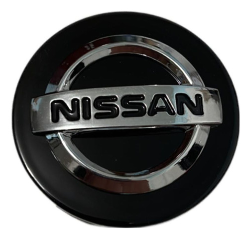 Tapa Emblema Compatible Con Aro Nissan 54mm (juego 4 Unids)
