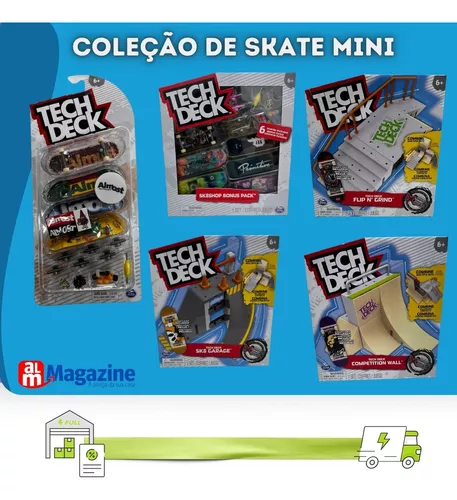 Tech Deck Skate De Dedo Coleção dgk kit 4 Skate 2891 - Sunny no