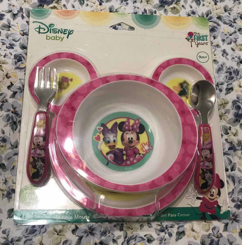 Set Vajilla Para Bebe Disney Baby The Firts Years Free Bpa