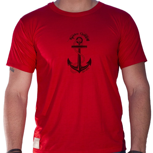 Camiseta Masculina Sandro Clothing Âncora Vermelha
