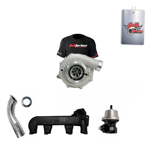 Kit Turbo Parcial Vw Ap C/ Turbina Mp R474 .70 Pulsativa