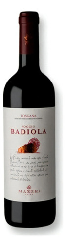 Vinho Mazzei Poggio Badiola Toscana Igt 2019 750ml