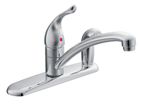 Moen Chateau Grifo Monomando Cromado Para Cocina De Arco Baj