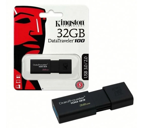 Memoria Usb 32gb Kingston 2.0 Original