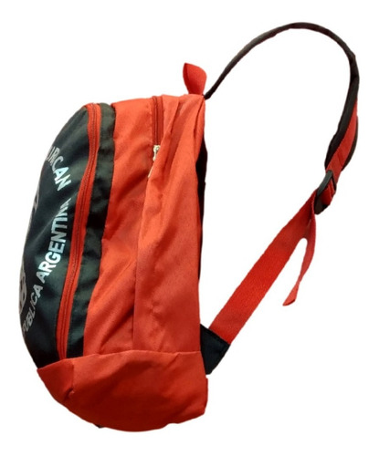 Imagen 7 de 7 de Mochila Club A. Huracán Negro H1