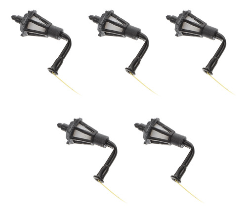 Modelos De Lámpara De Pared Diy, 5 Unidades, Minilámparas De
