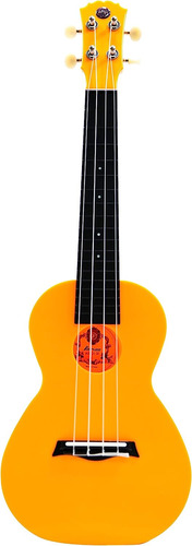 Ukelele De Concierto Abs Aug24, Color Naranja