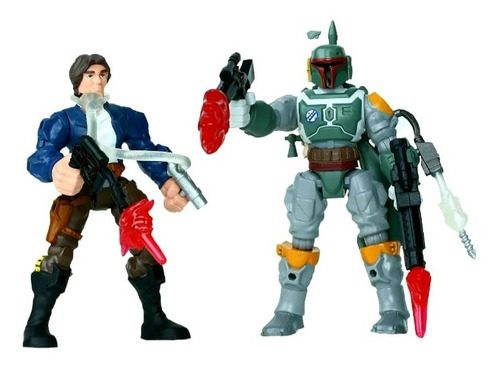 Star Wars Coleccion Boba Fett Vs Han Solo+regalo Cerrado (Usado)