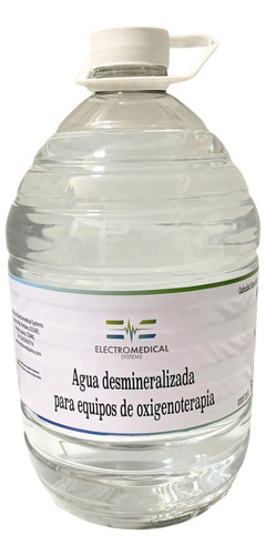 Agua Destilada 5lts. Para Cpap Y Concentrador De Oxígeno