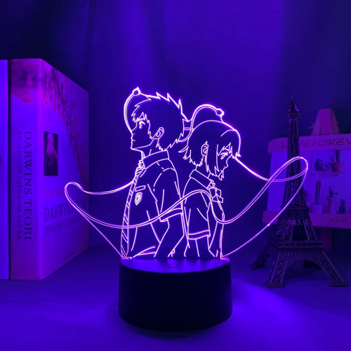 Nova Lámpara Luz De Noche Manga Lámpara 3d Your Name Figure