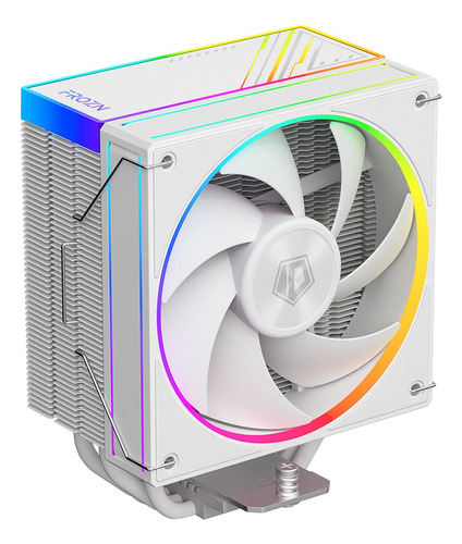 Cpu Cooler Id-cooling Frozn A410 Argb Blanco 220w Tdp Argb