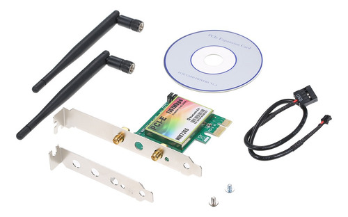 Placa Wi-fi Ac 1200mbps Bt4.0 Pcie Sem Fio Adaptador De Rede